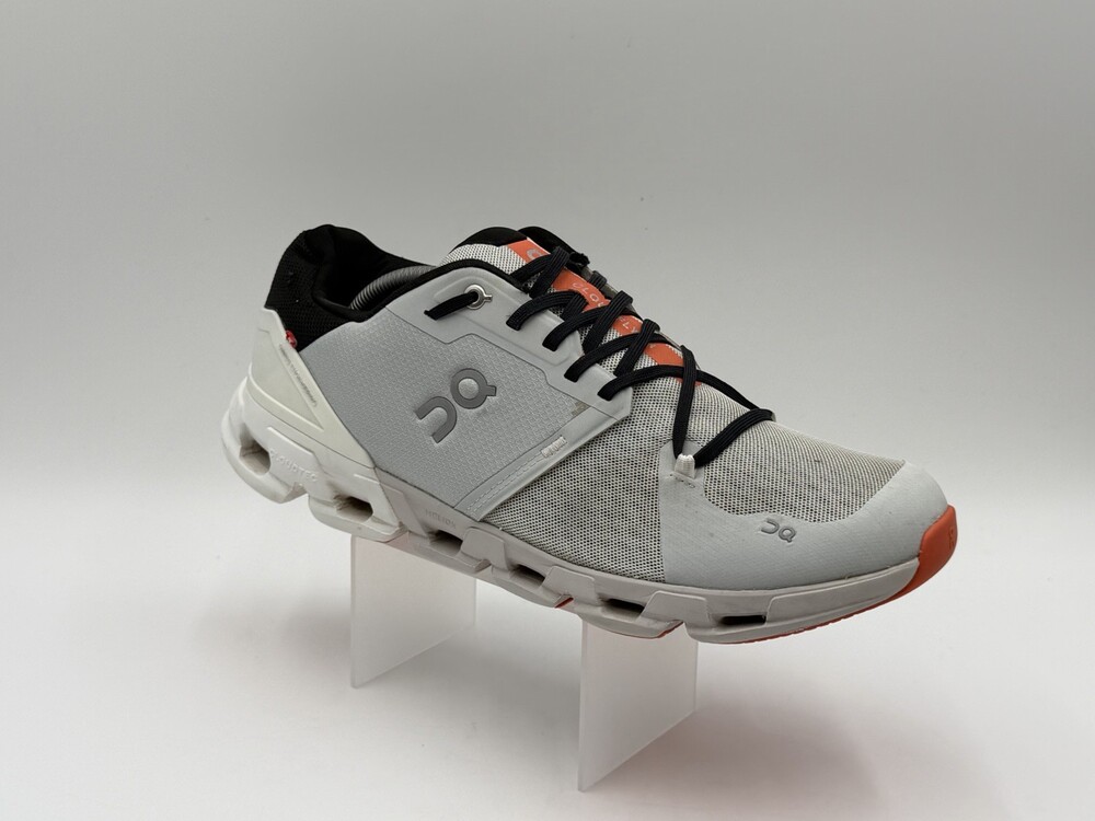 On Cloudflyer 4 Mens Size 11.5 Black Gray Orange Running Shoes Sneakers